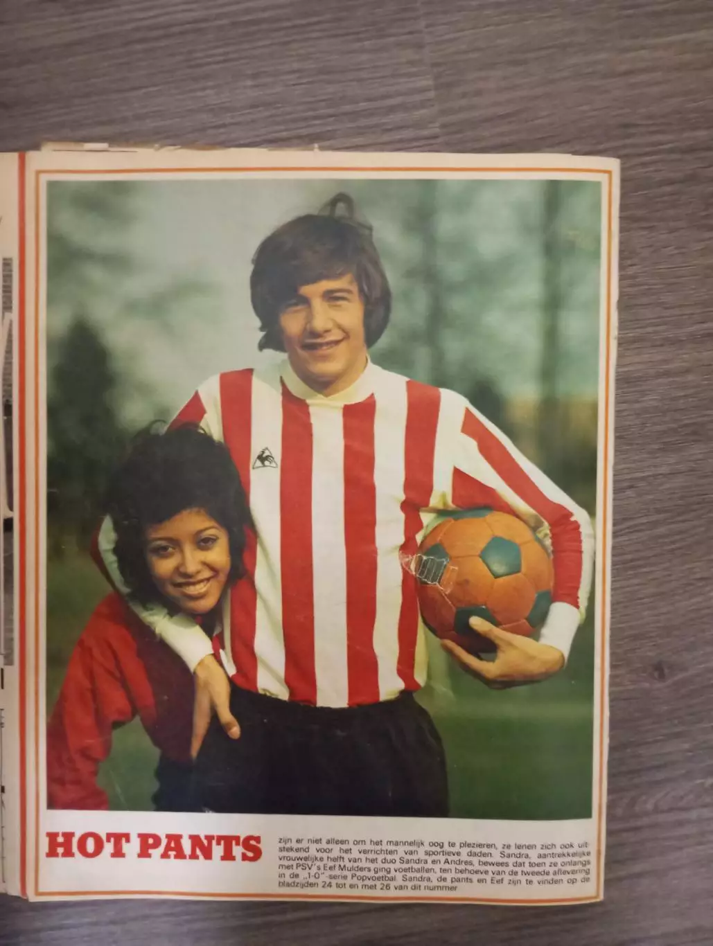 Голландский журнал 1-0 . 1971 года 2