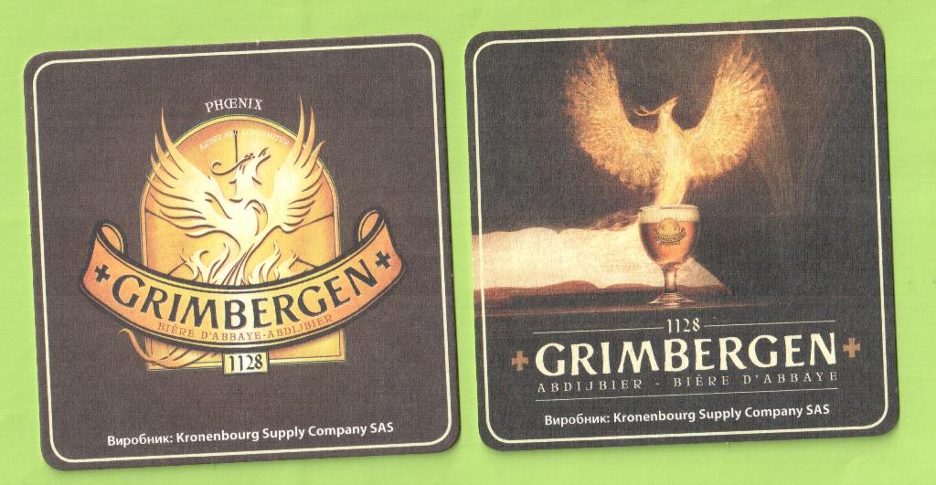 Бирдекель-Пивная подставка-пиво Grimbergen