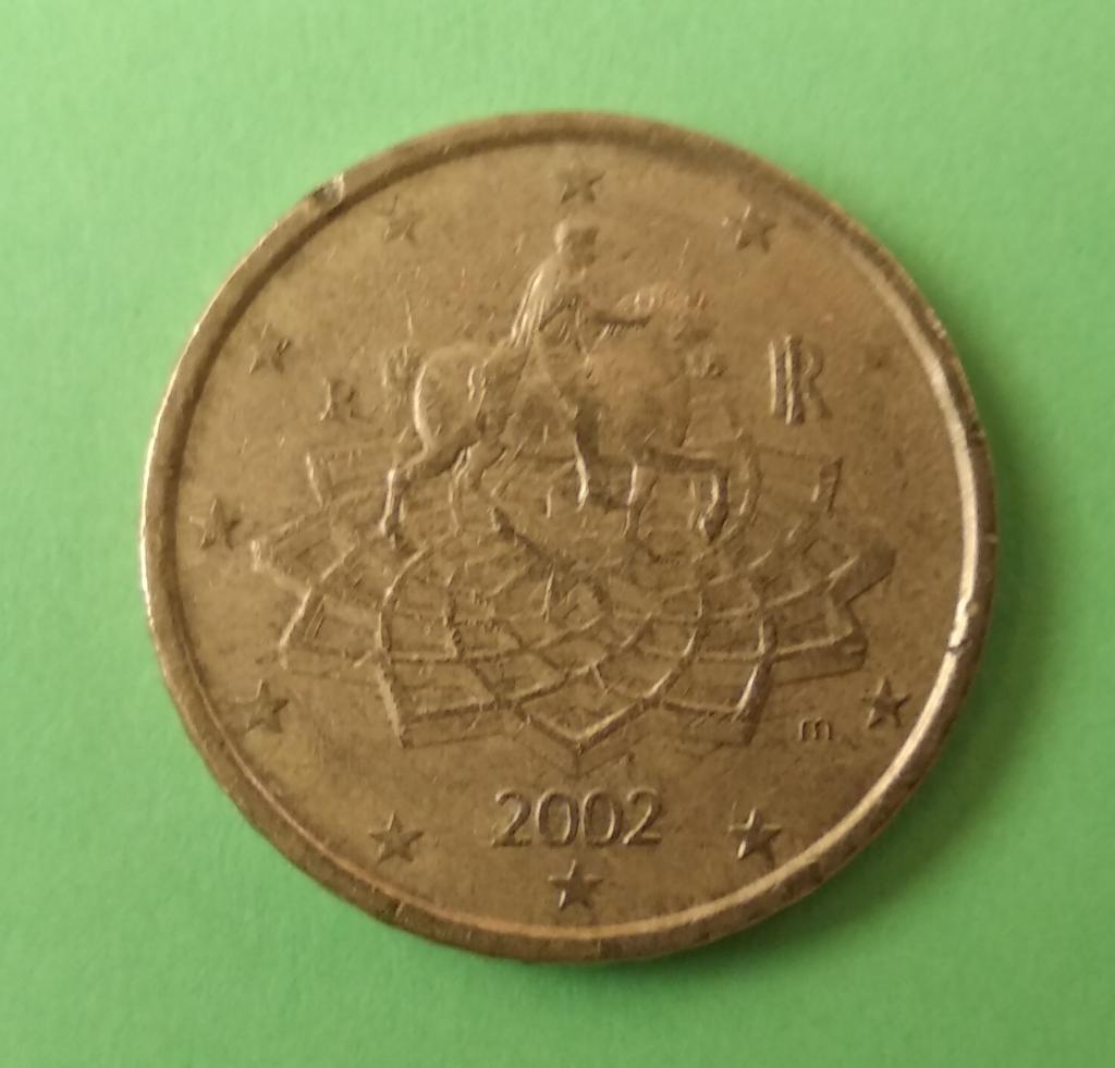 EURO:50 центов-2002 1