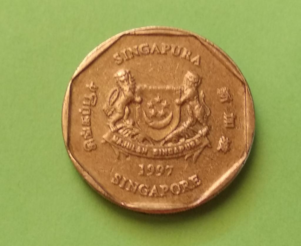 Сингапур:1 доллар-1997 1