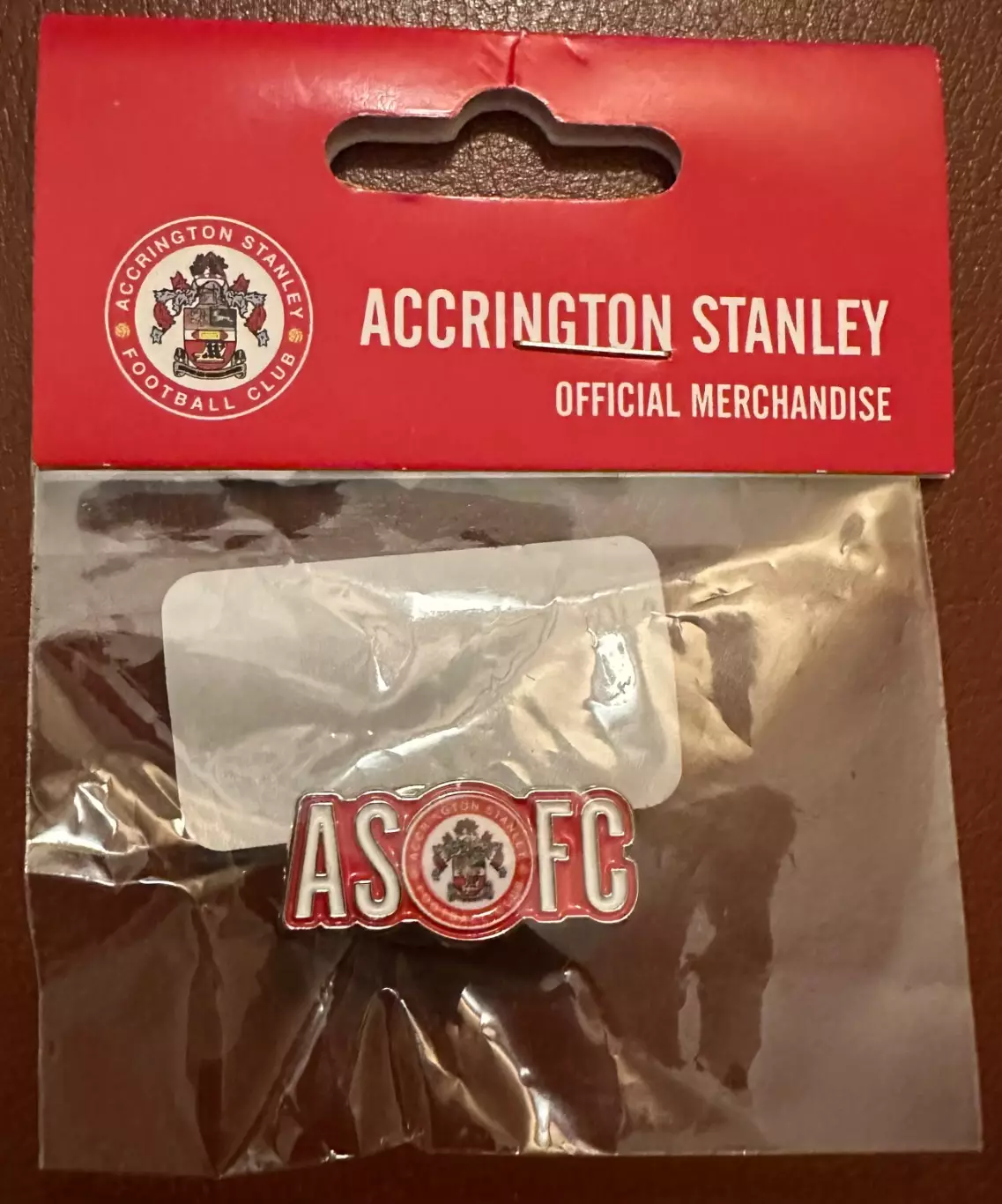 Официальный знак ФК Акрингтон Стенли (Англия)