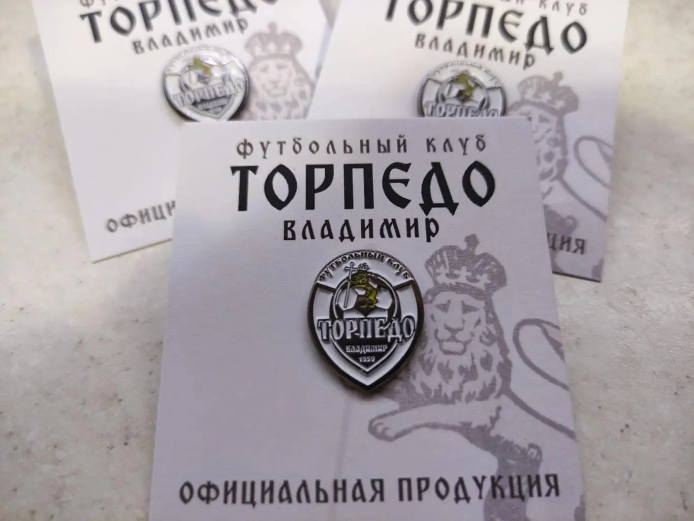 Официальный знак ФК Торпедо Владимир