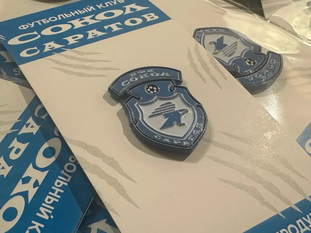 Официальный знак ФК Сокол (Саратов).