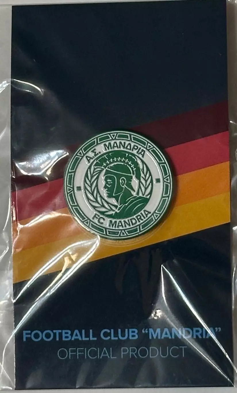 Официальный знак ФК Мандрия (Кипр)