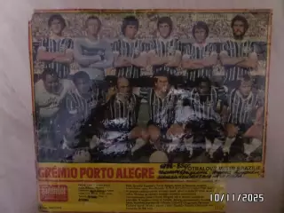 Постер. Гремио Бразилия, 1982-1983.
