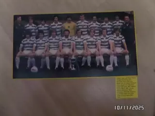 Постер. Селтик Глазго, Шотландия.