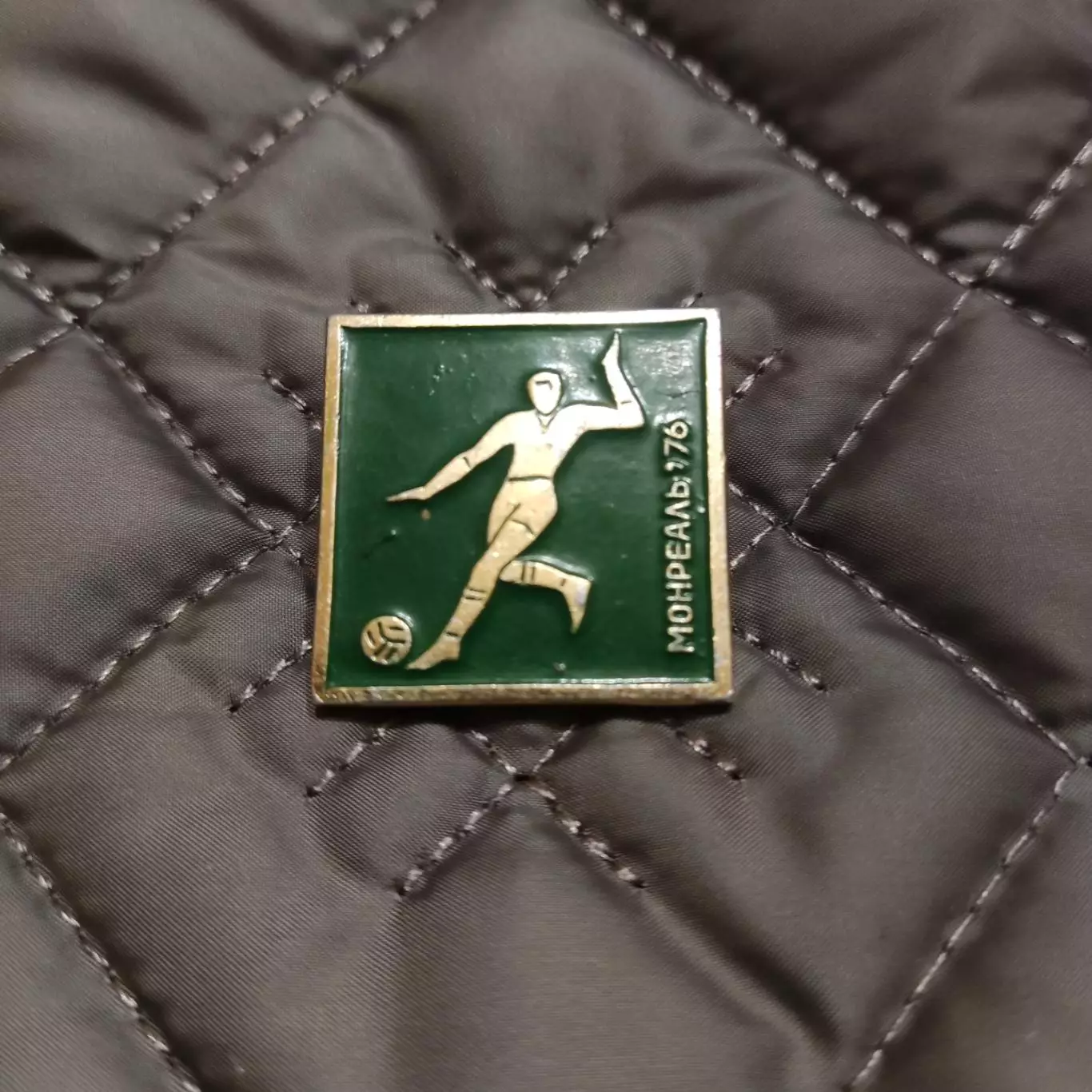 Знак - Футбол Олимпіада 1976- Монреаль