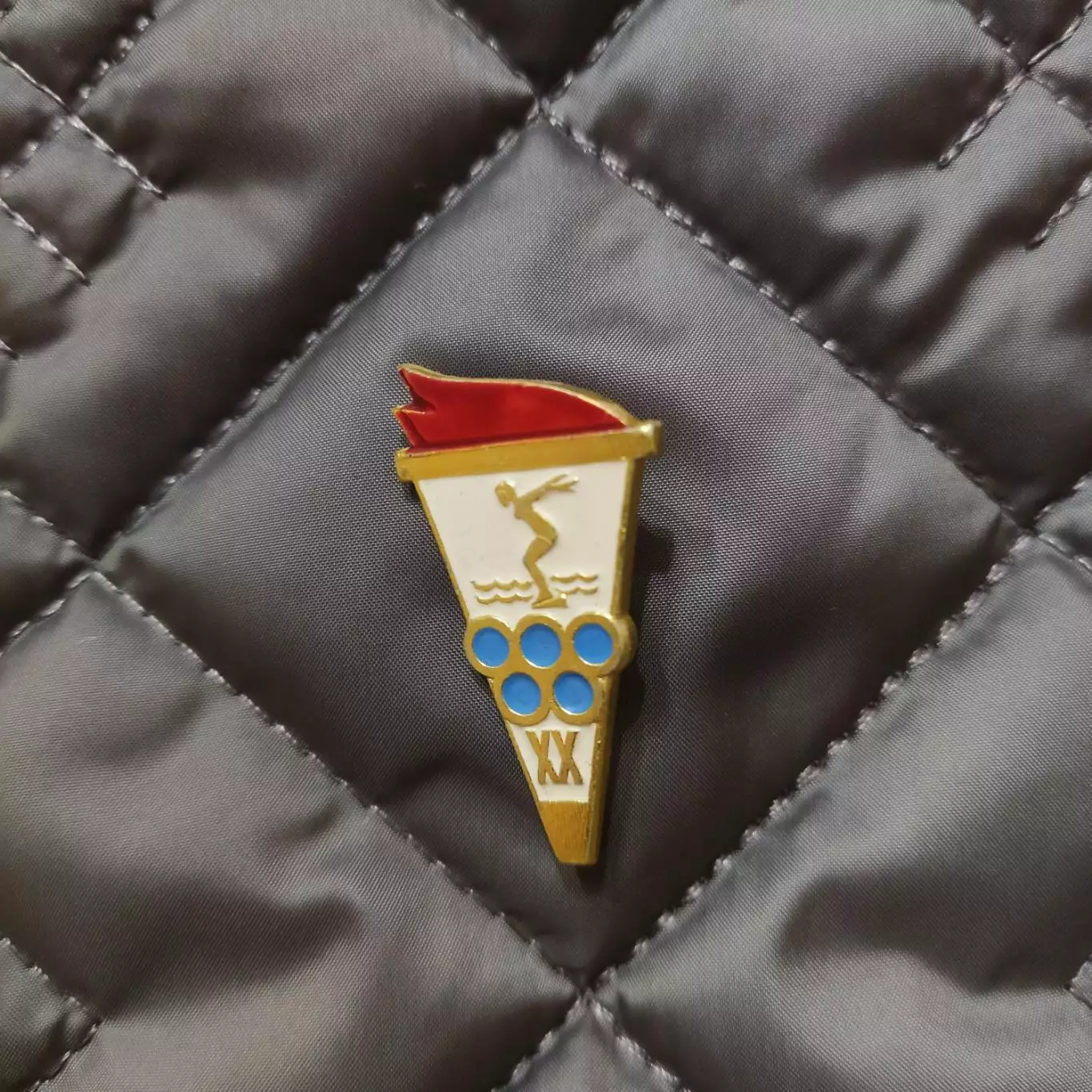 Знак - ХХ літні Олімпійські ігри - плавання