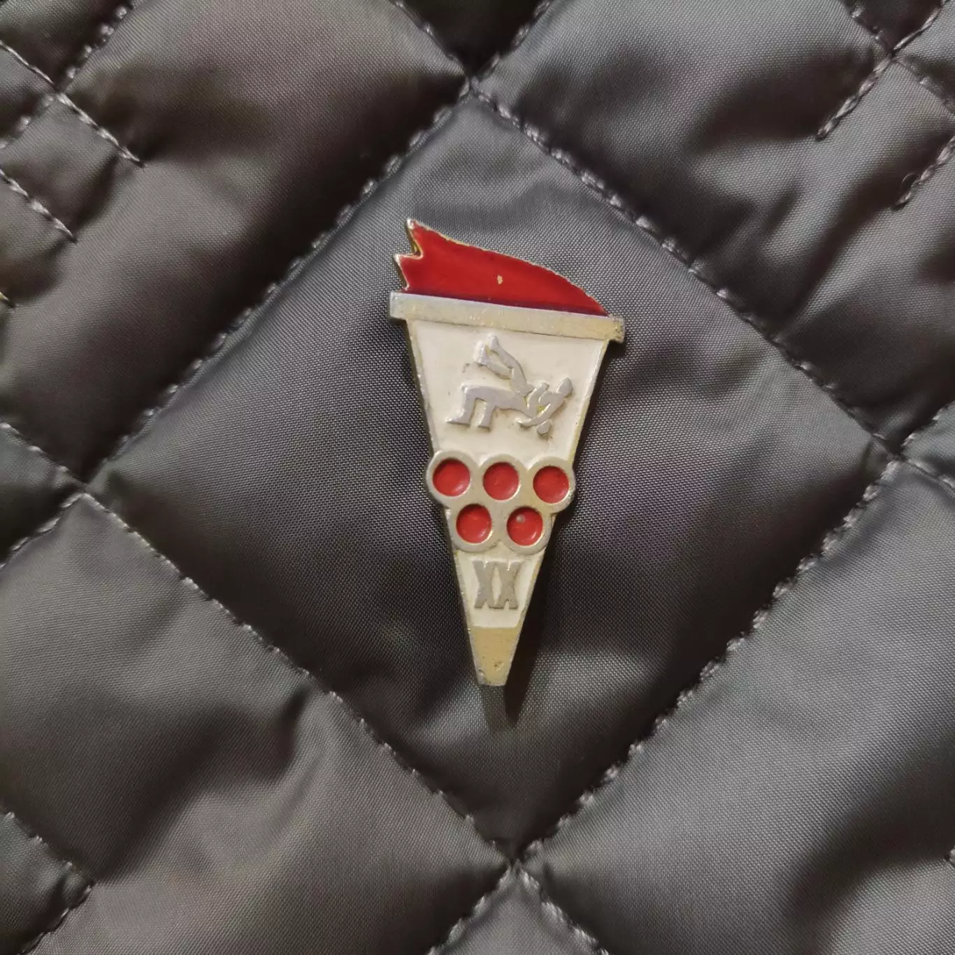 Знак - ХХ літні Олімпійські ігри - боротьба