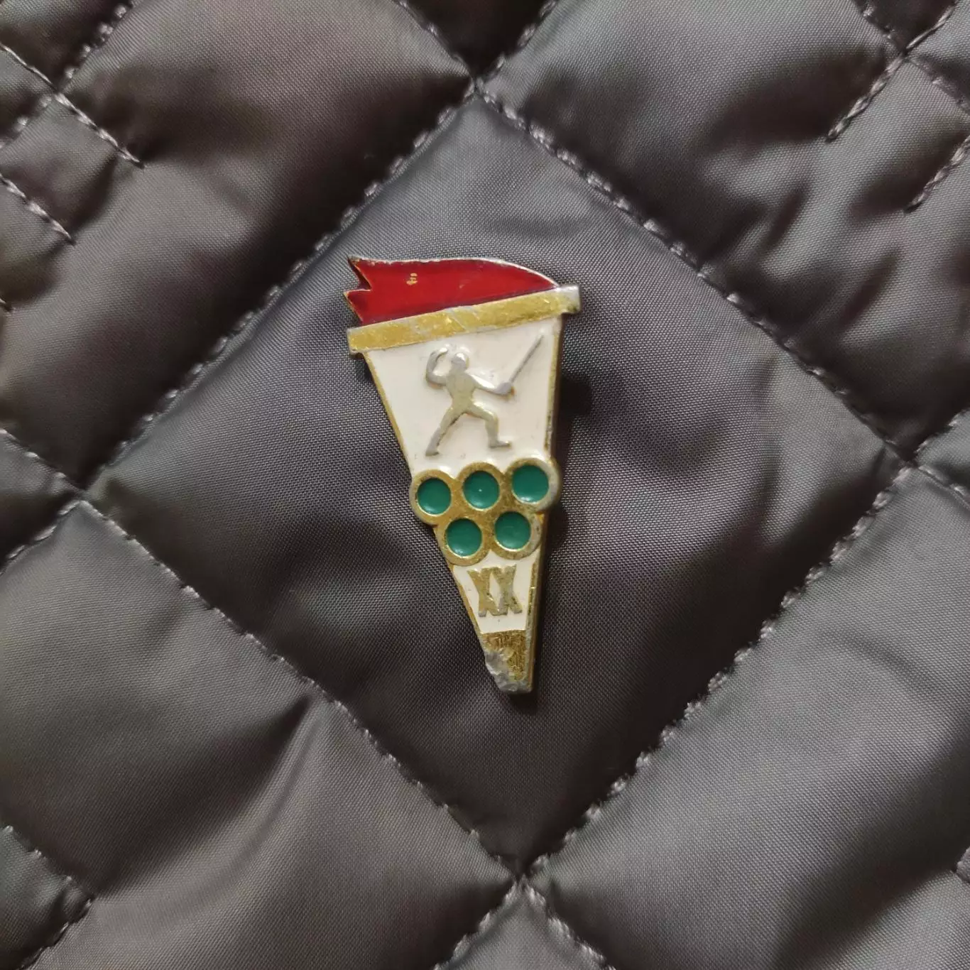 Знак - ХХ літні Олімпійські ігри - фехтування