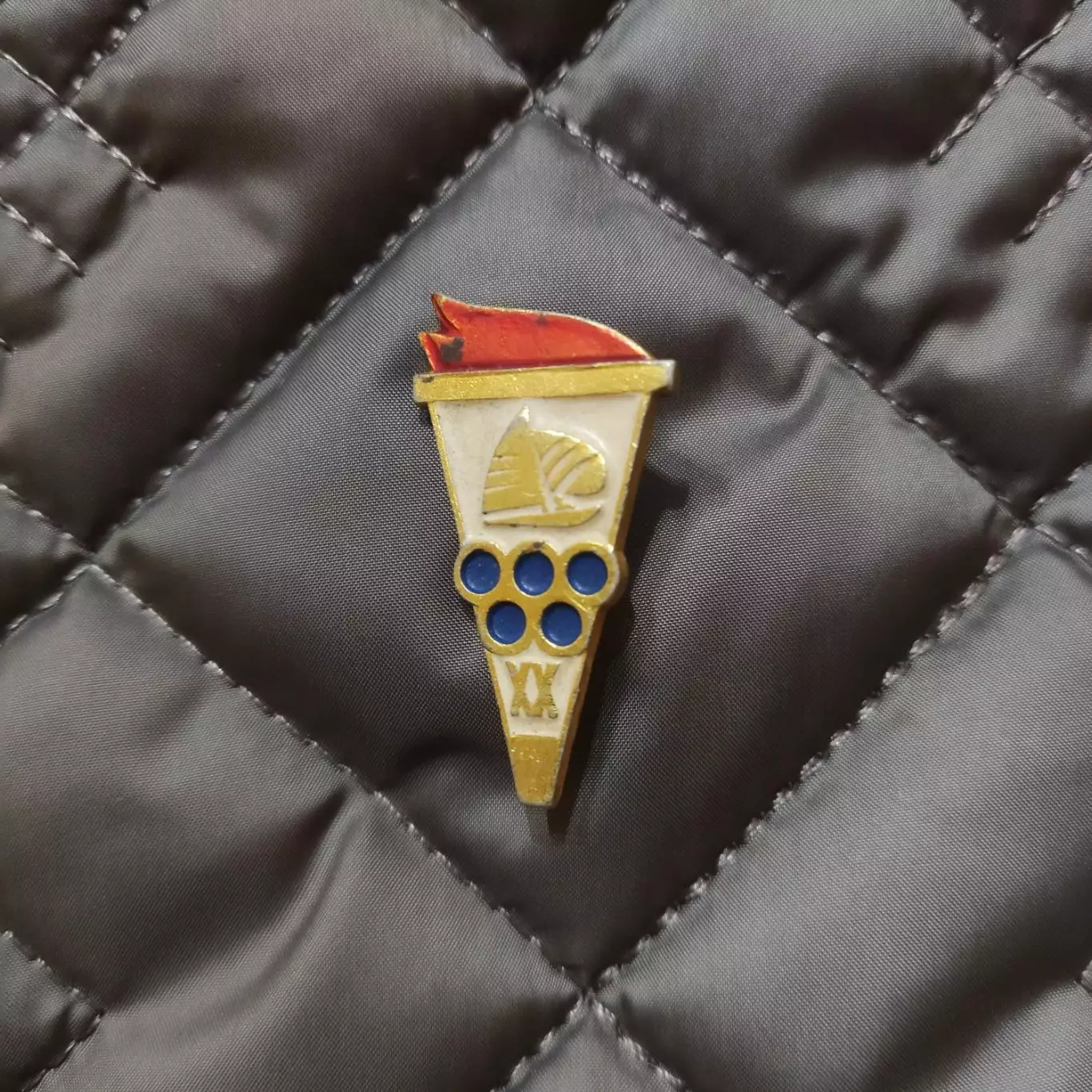 Знак - ХХ літні Олімпійські ігри - вітрильний спорт