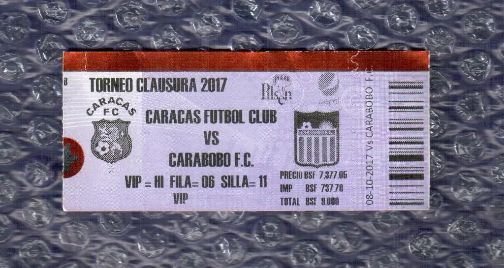 ВЕНЕСУЭЛА -( Каракас-Карабобо 08.10.2017