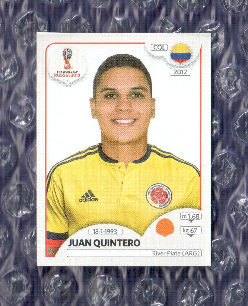 FIFA WORLD CUP 2018 // PANINI - ПАНИНИ // Колумбия-Juan Quintero