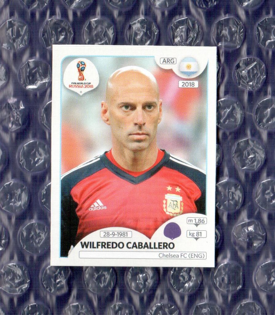 FIFA WORLD CUP 2018 // PANINI - ПАНИНИ // Аргентина-Wilfredo Caballero