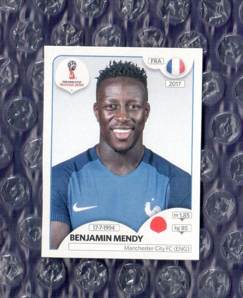 FIFA WORLD CUP 2018 // PANINI - ПАНИНИ // Франция-Benjamin Mendy