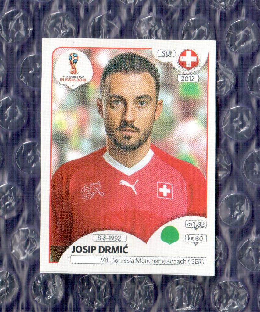 FIFA WORLD CUP 2018 // PANINI - ПАНИНИ // Швейцария-Josip Drmic