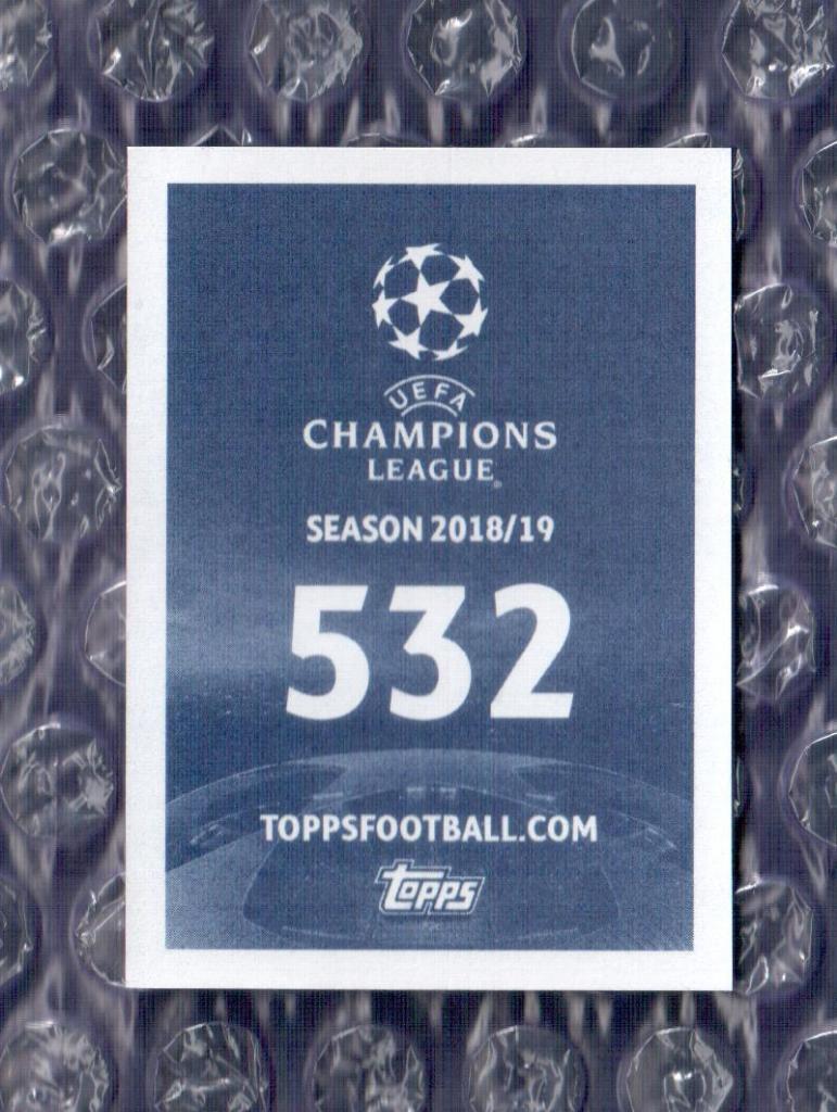 UEFA CHAMPIONS LEAGUE 2018/2019 // PANINI - ПАНИНИ // 532-Onana 1