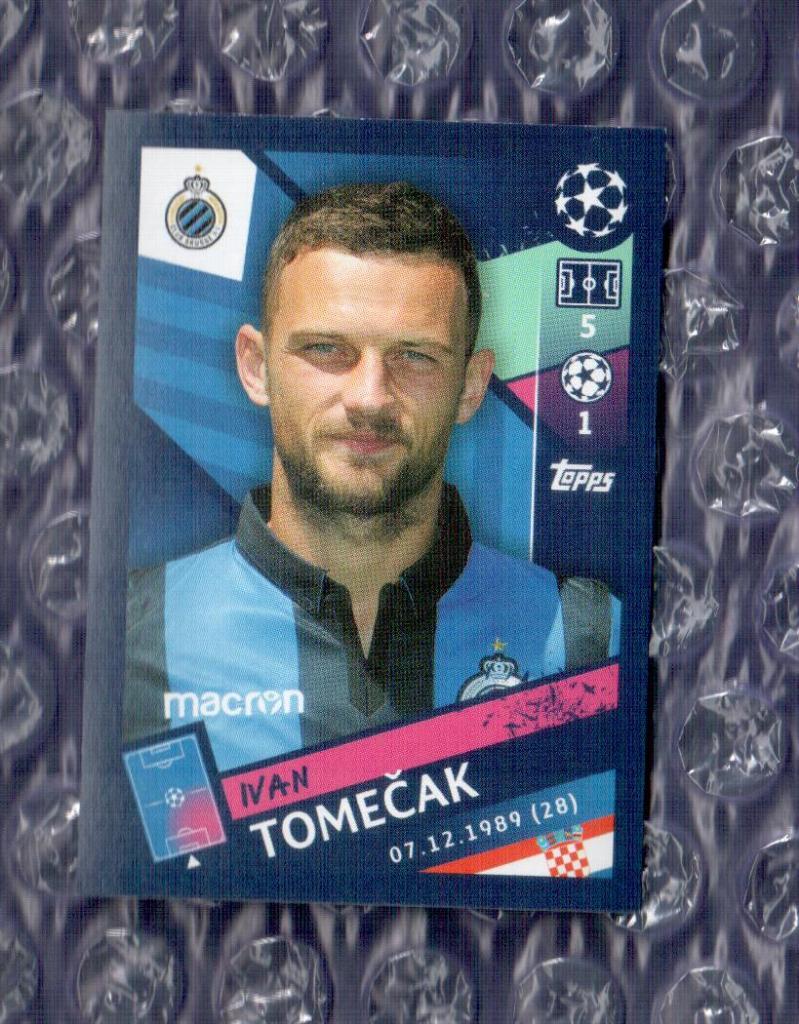 UEFA CHAMPIONS LEAGUE 2018/2019 // PANINI - ПАНИНИ // 450-Tomecak