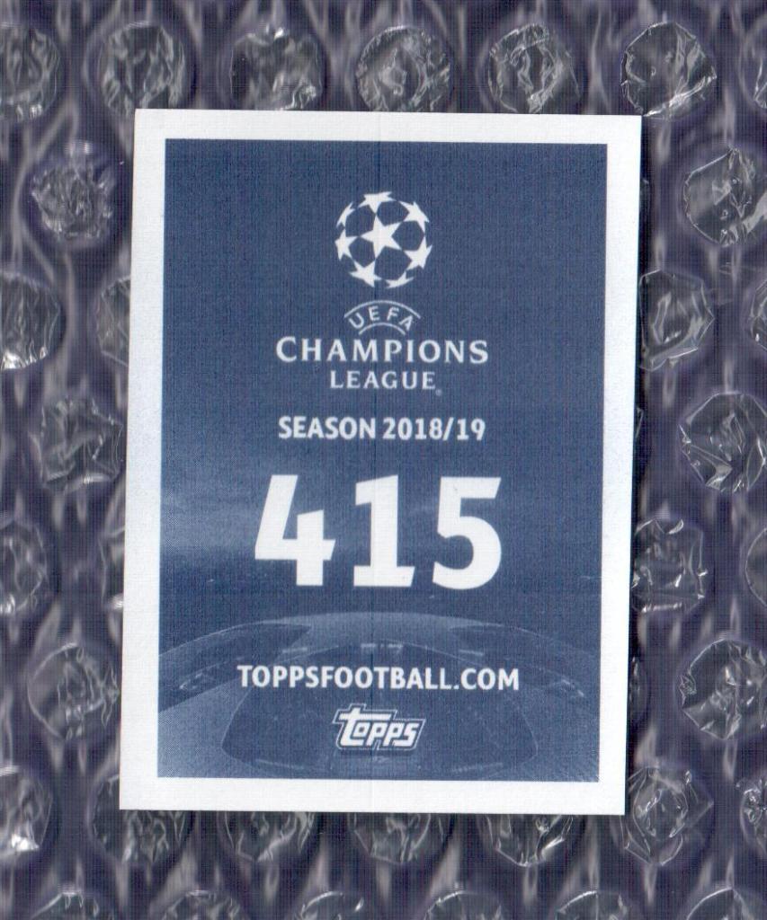 UEFA CHAMPIONS LEAGUE 2018/2019 // PANINI - ПАНИНИ // 415-Otavio 1