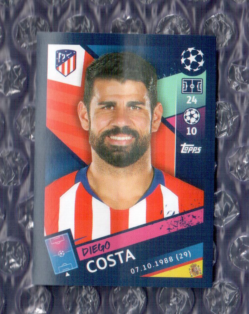 UEFA CHAMPIONS LEAGUE 2018/2019 // PANINI - ПАНИНИ // 040-Diego Costa