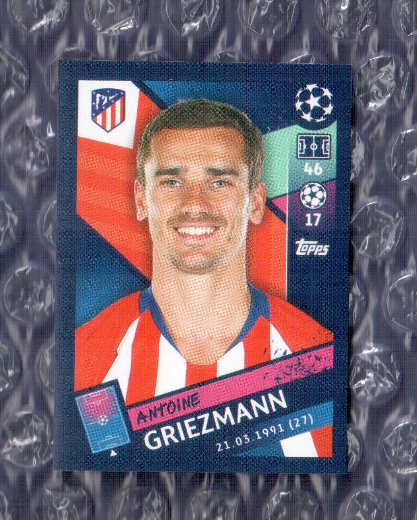 UEFA CHAMPIONS LEAGUE 2018/2019 // PANINI - ПАНИНИ // 039-Antoine Griezmann