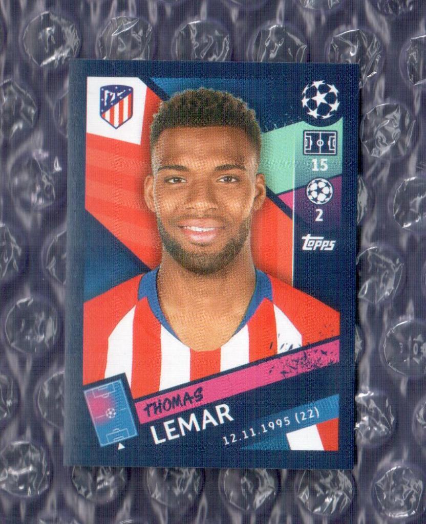 UEFA CHAMPIONS LEAGUE 2018/2019 // PANINI - ПАНИНИ // 037-Lemar