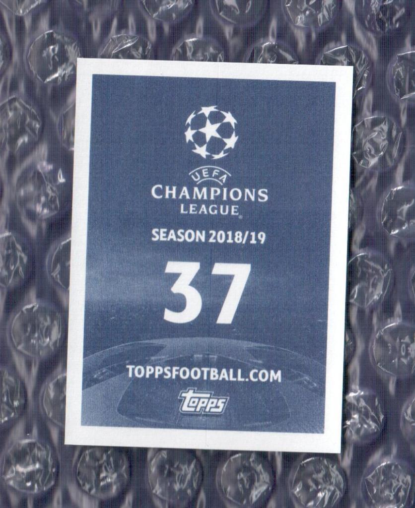 UEFA CHAMPIONS LEAGUE 2018/2019 // PANINI - ПАНИНИ // 037-Lemar 1