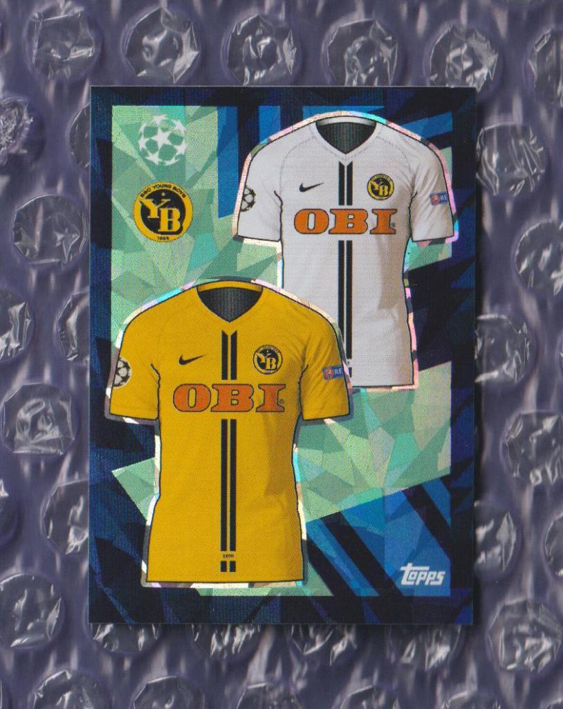 UEFA CHAMPIONS LEAGUE 2018/2019 // PANINI - ПАНИНИ // 546-Янг Бойз