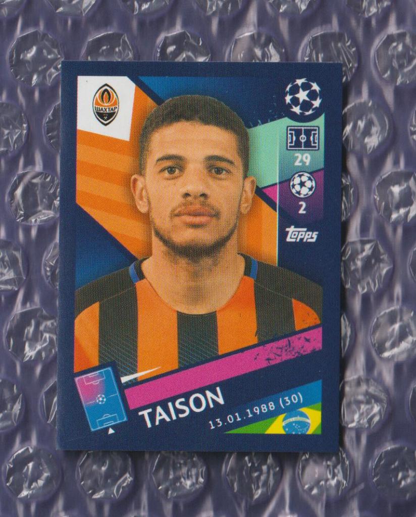 UEFA CHAMPIONS LEAGUE 2018/2019 // PANINI - ПАНИНИ // 433-Taison