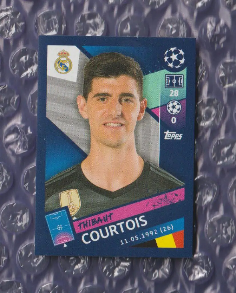 UEFA CHAMPIONS LEAGUE 2018/2019 // PANINI - ПАНИНИ // 045-Courtois