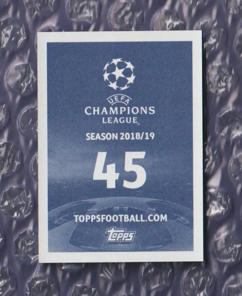 UEFA CHAMPIONS LEAGUE 2018/2019 // PANINI - ПАНИНИ // 045-Courtois 1