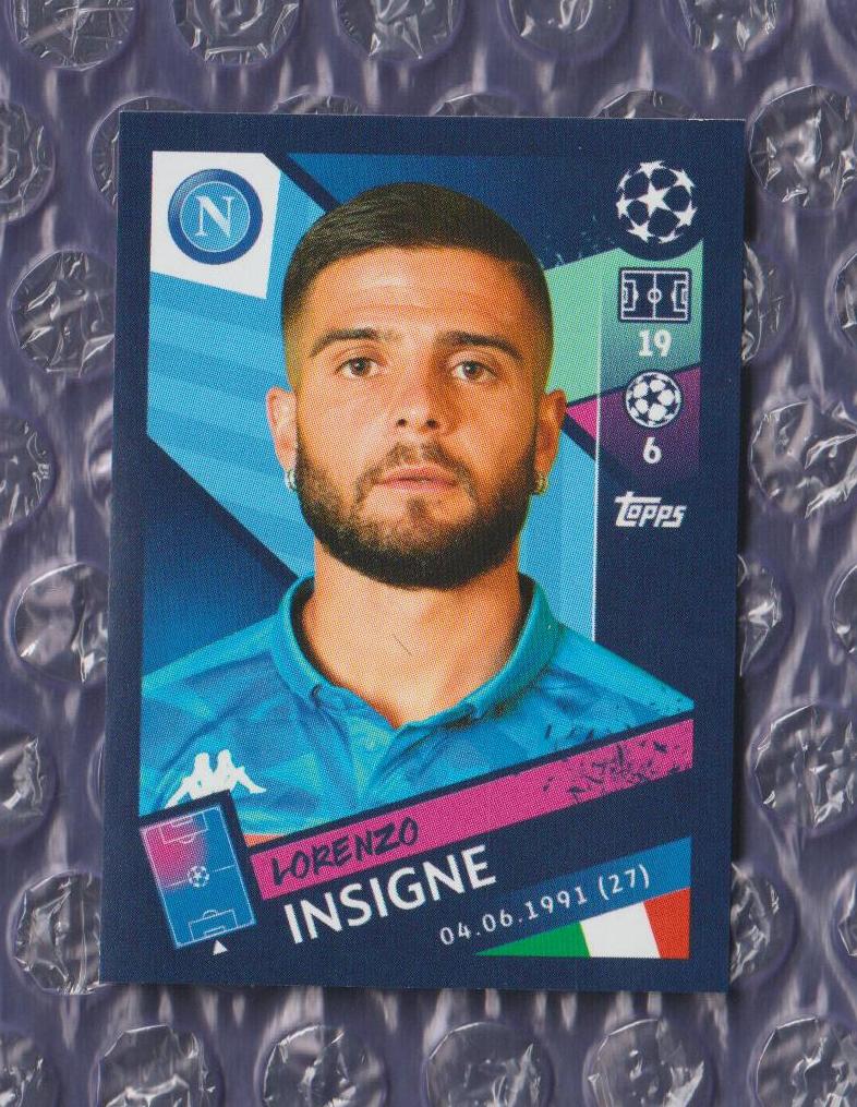 UEFA CHAMPIONS LEAGUE 2018/2019 // PANINI - ПАНИНИ // 266-Insigne