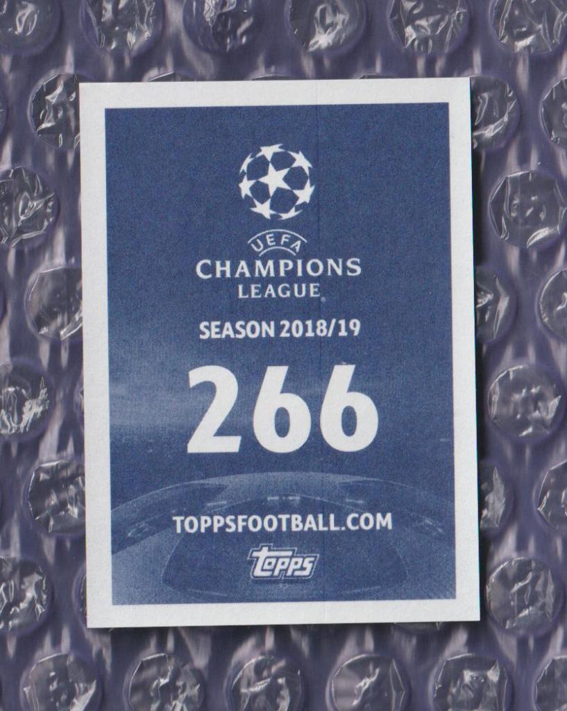 UEFA CHAMPIONS LEAGUE 2018/2019 // PANINI - ПАНИНИ // 266-Insigne 1