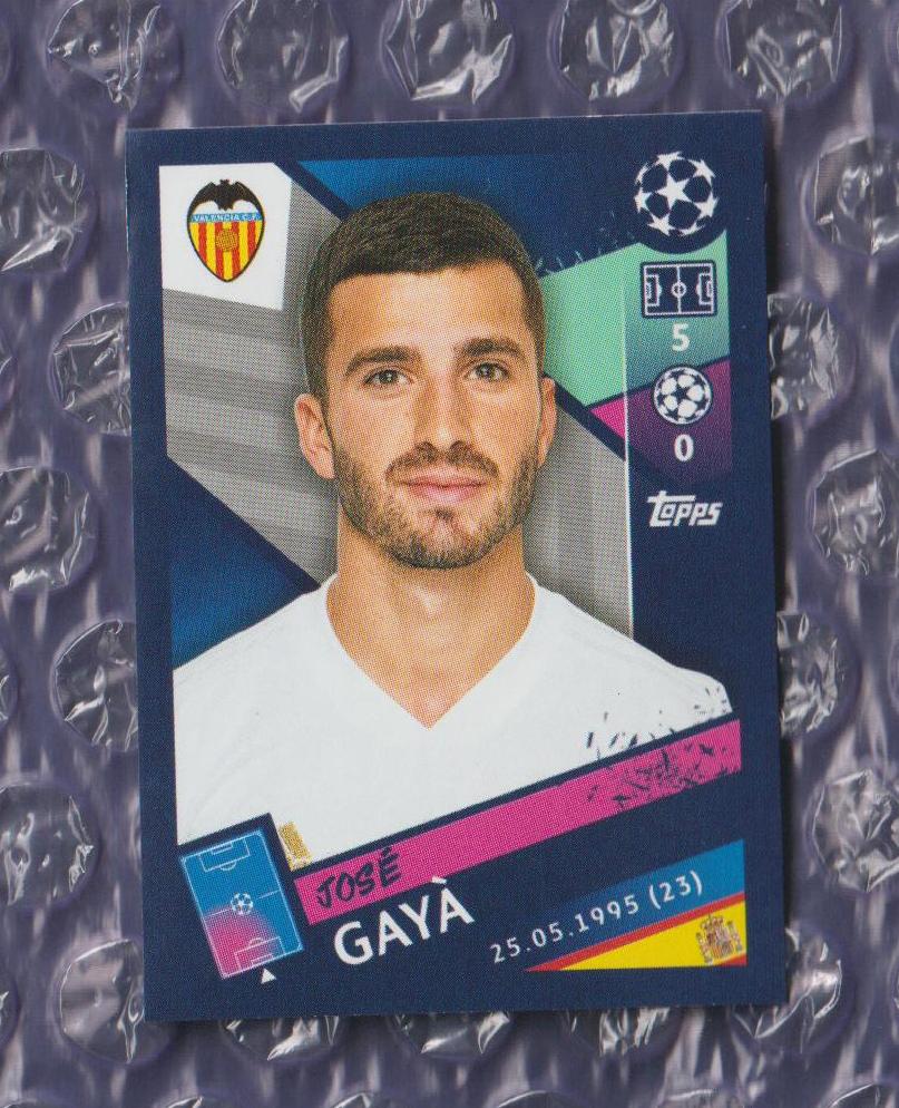 UEFA CHAMPIONS LEAGUE 2018/2019 // PANINI - ПАНИНИ // 066-Gaya