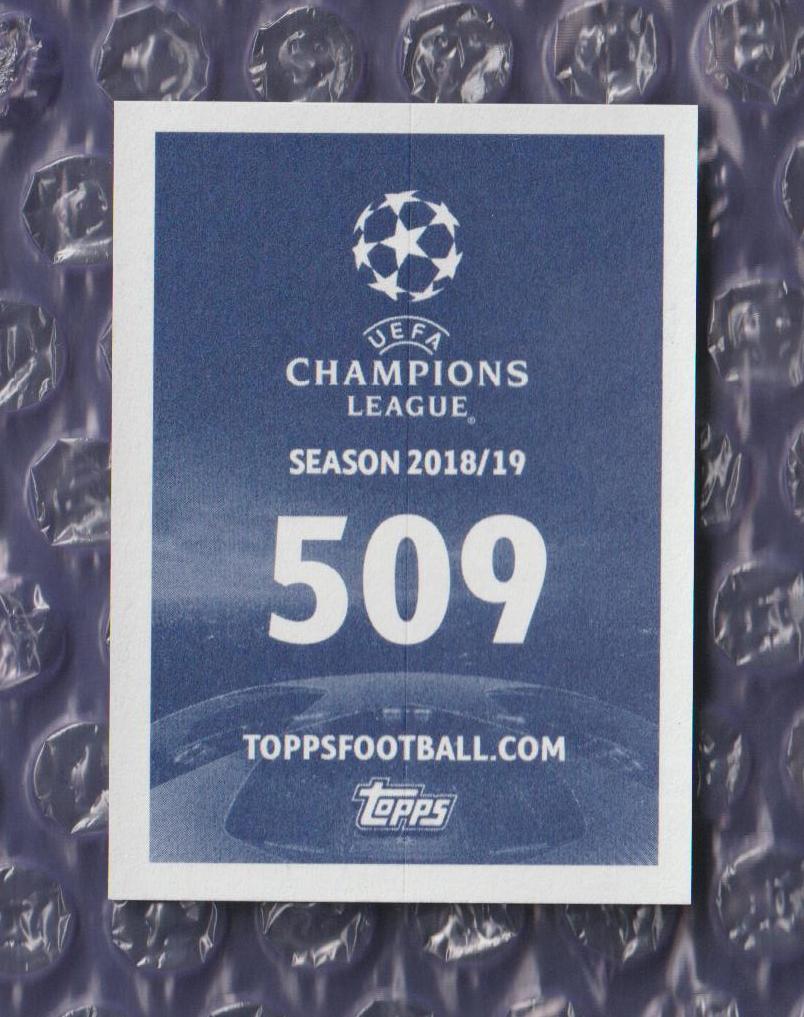 UEFA CHAMPIONS LEAGUE 2018/2019 // PANINI - ПАНИНИ // 509-Cervi 1