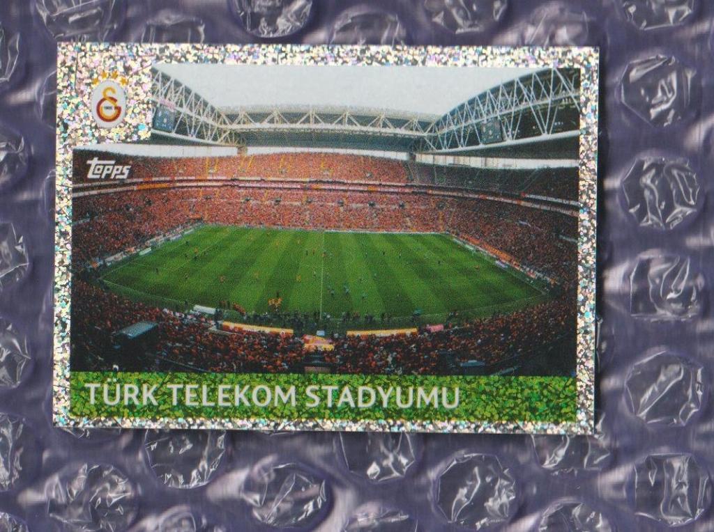 UEFA CHAMPIONS LEAGUE 2019/2020 // TOPPS // 157-TURK TELEKOM STADYUMU