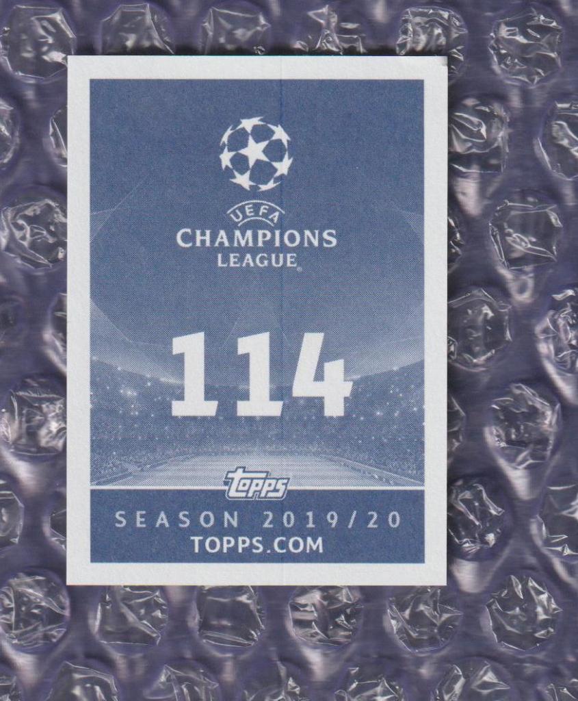 UEFA CHAMPIONS LEAGUE 2019/2020 // TOPPS // 114-Florentino 1