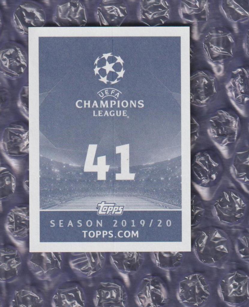 UEFA CHAMPIONS LEAGUE 2019/2020 // TOPPS // 041-Diego Costa 1
