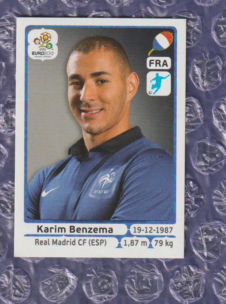 EURO 2012 // PANINI - ПАНИНИ // 480 - Karim Benzema