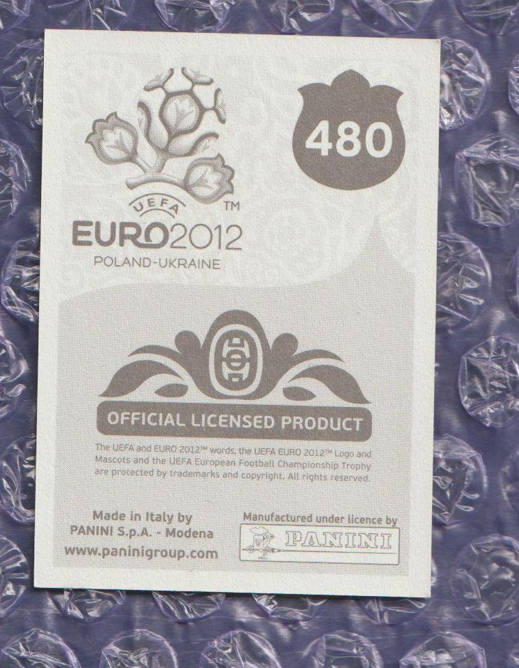 EURO 2012 // PANINI - ПАНИНИ // 480 - Karim Benzema 1