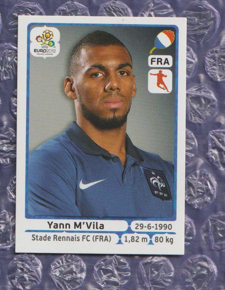 EURO 2012 // PANINI - ПАНИНИ // 472 - Yann M'Vila