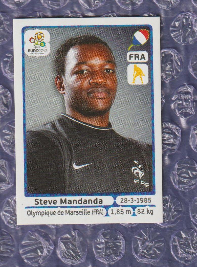 EURO 2012 // PANINI - ПАНИНИ // 462 - Steve Mandanda