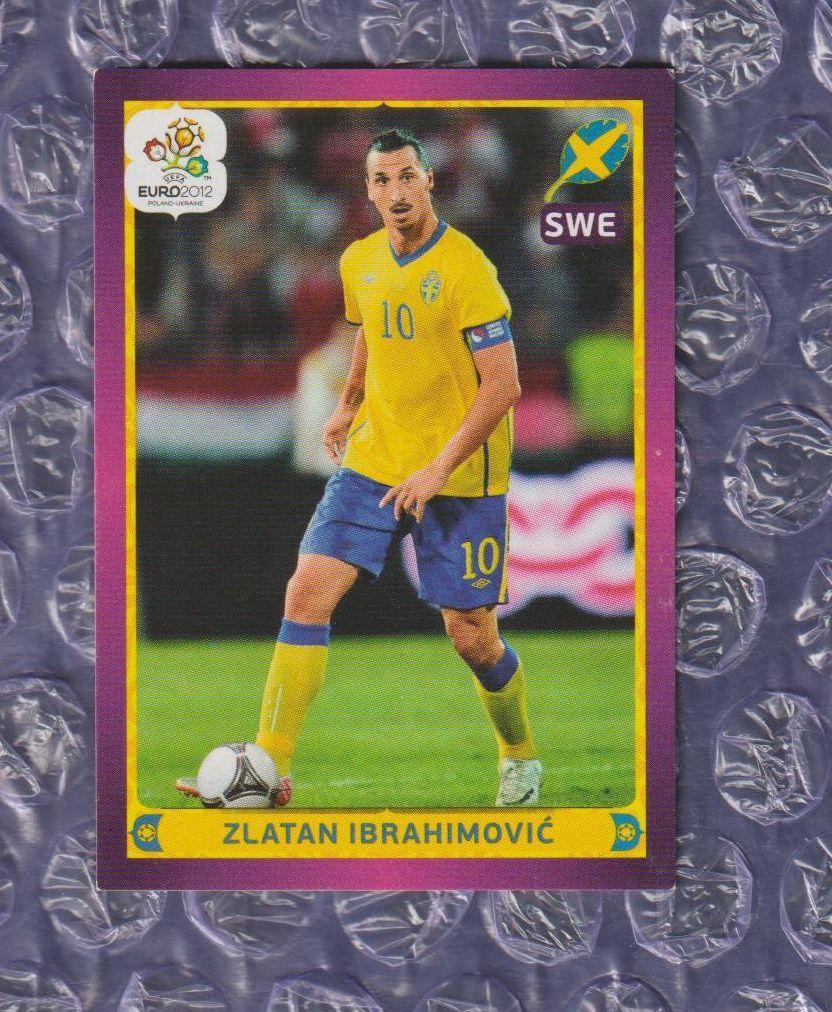 EURO 2012 // PANINI - ПАНИНИ // 454 - Zlatan Ibrahimovic