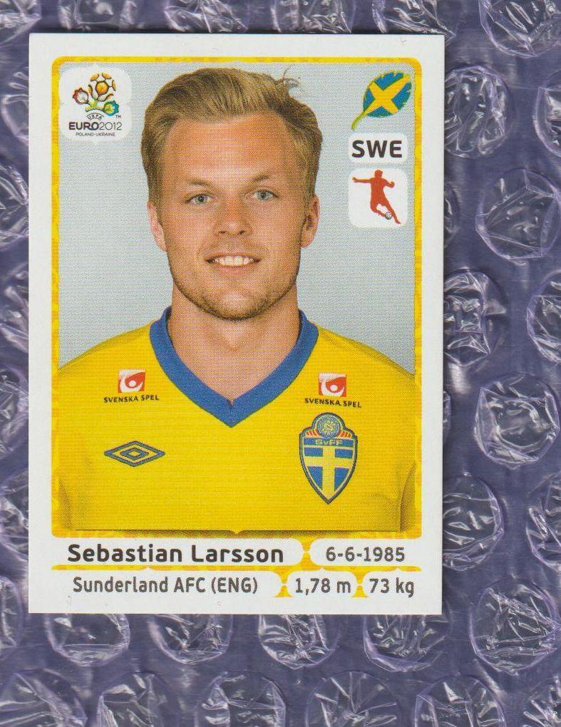 EURO 2012 // PANINI - ПАНИНИ // 444 - Sebastian Larsson