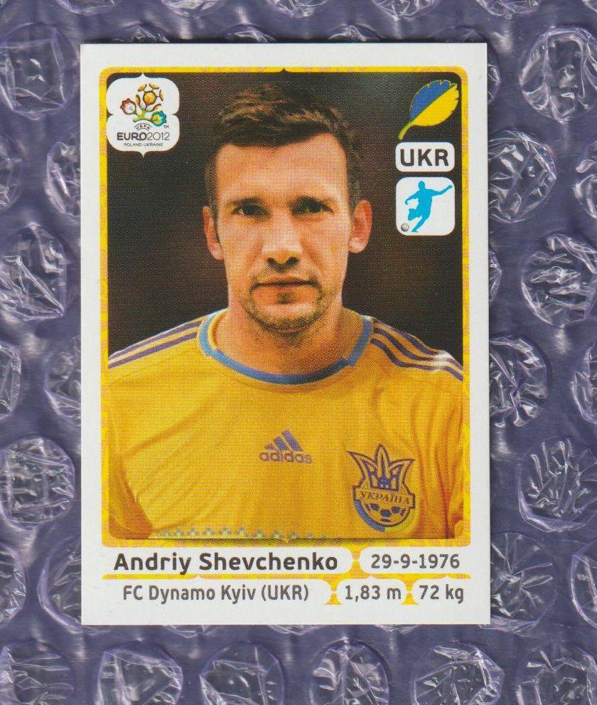 EURO 2012 // PANINI - ПАНИНИ /// 422 - Andriy Shevchenko