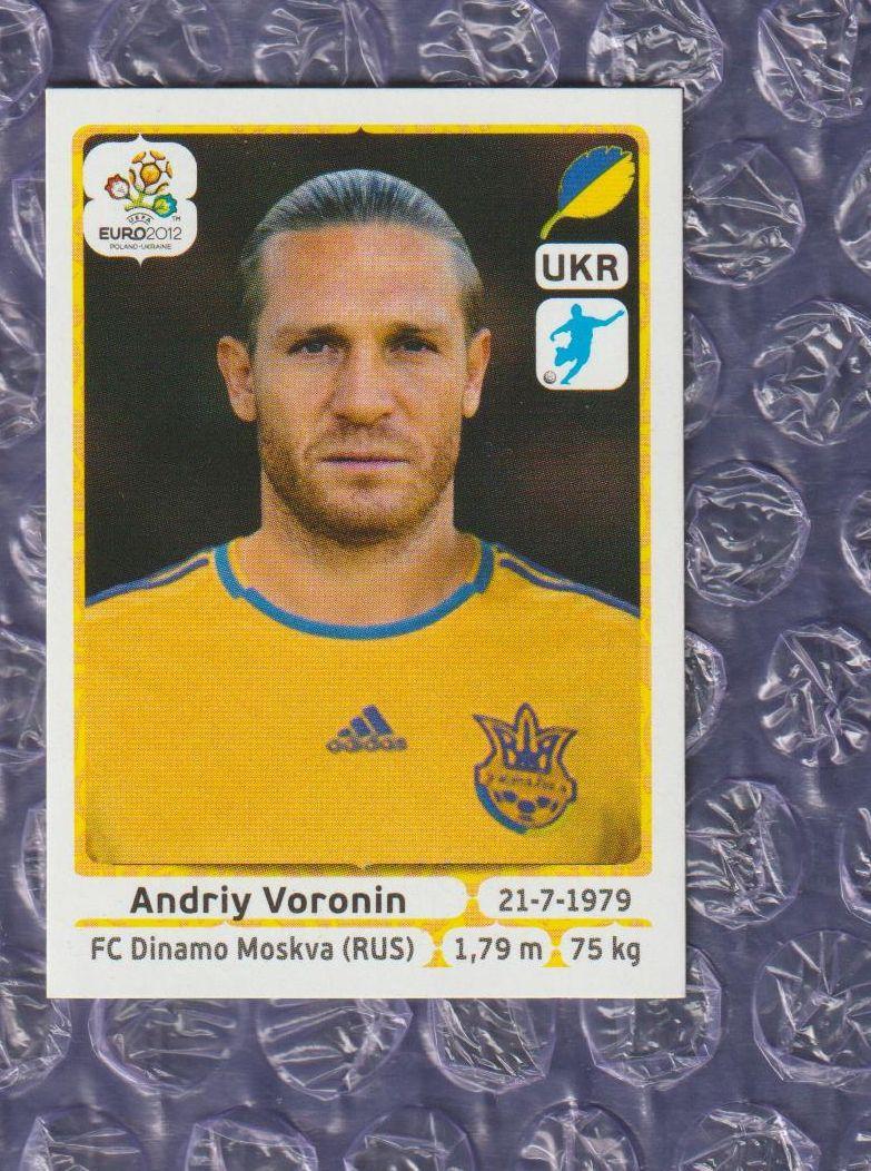 EURO 2012 // PANINI - ПАНИНИ /// 418 - Andriy Voronin