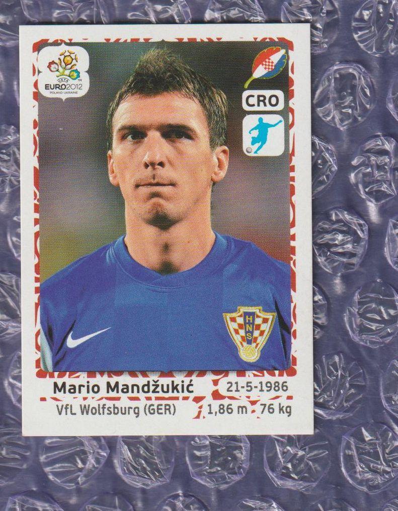 EURO 2012 // PANINI - ПАНИНИ /// 391 - Mario Mandzukic