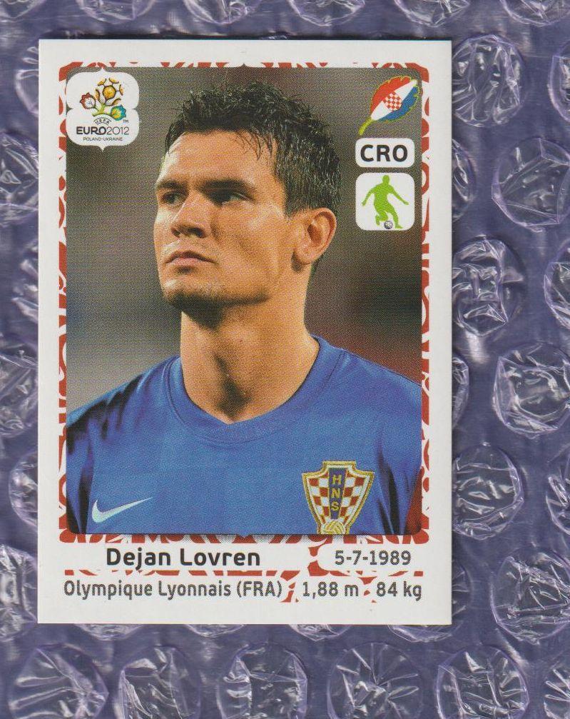 EURO 2012 // PANINI - ПАНИНИ /// 378 - Dejan Lovren