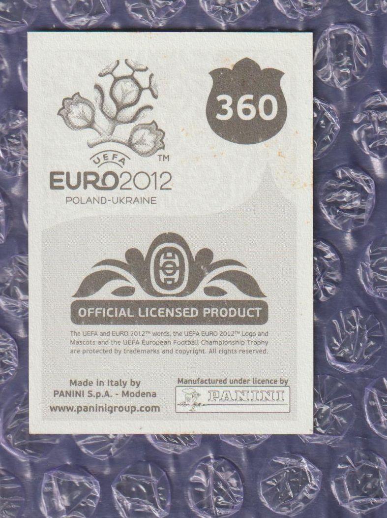 EURO 2012 // PANINI - ПАНИНИ /// 360 - Shane Long 1