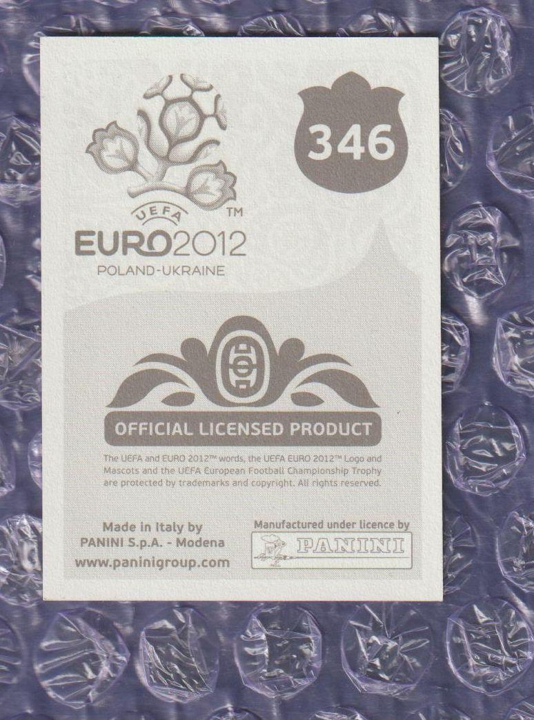 EURO 2012 // PANINI - ПАНИНИ /// 346 - Keiren Westwood 1